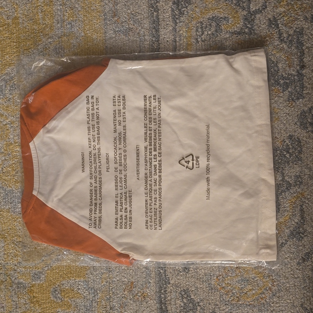 Gymboree pumpkin pie color fox long-sleeved  shirt - Picture 3 of 3
